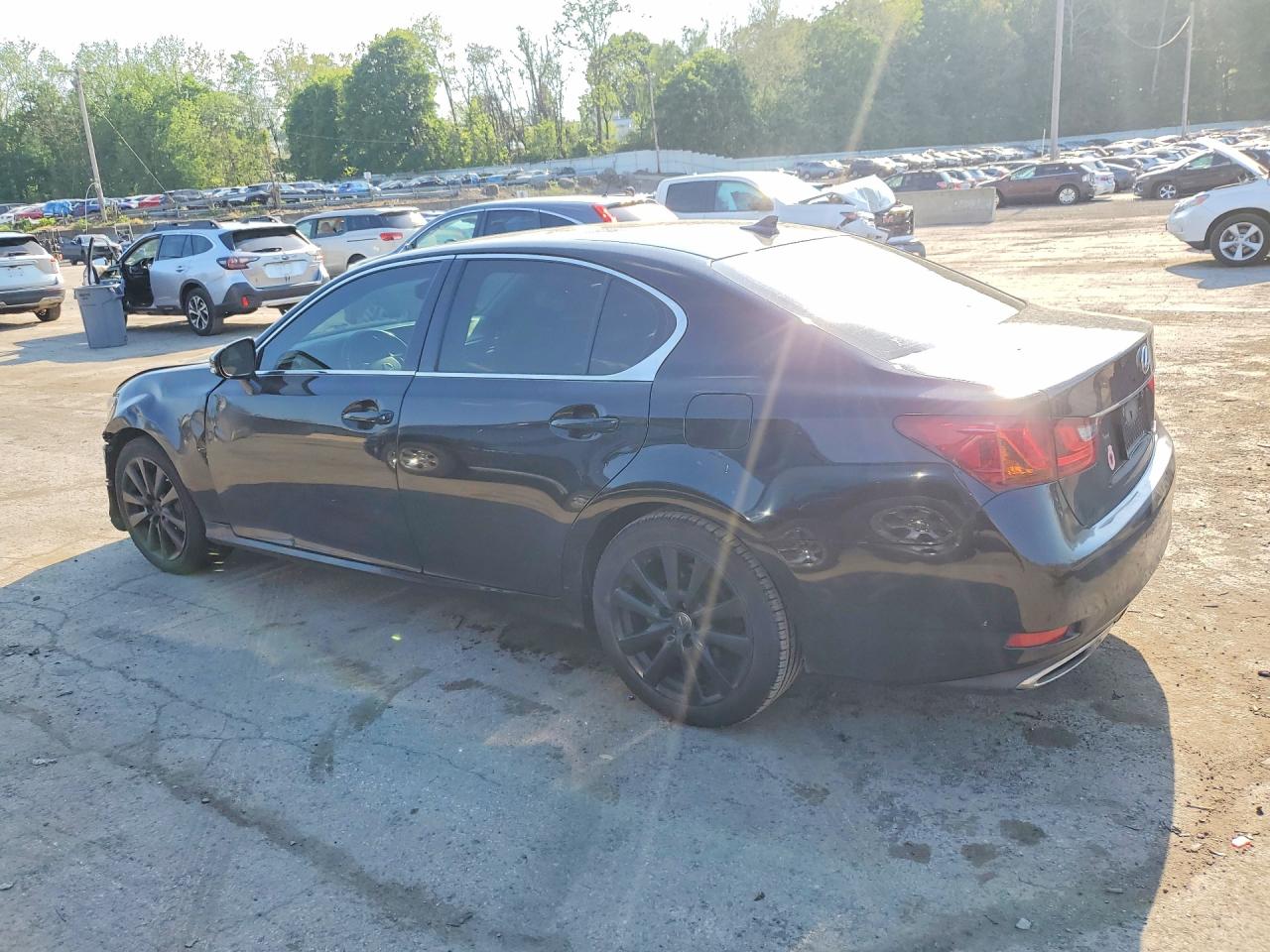 2014 Lexus Gs 350 Black vin: JTHCE1BL9E5027184