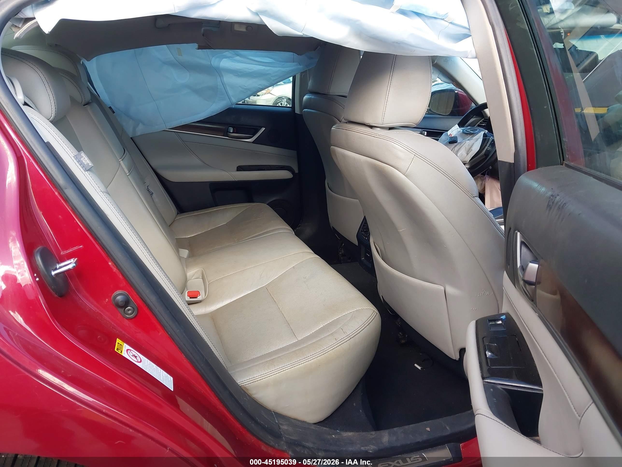 2014 Lexus Gs 350   Burgundy vin: JTHCE1BL9E5027573