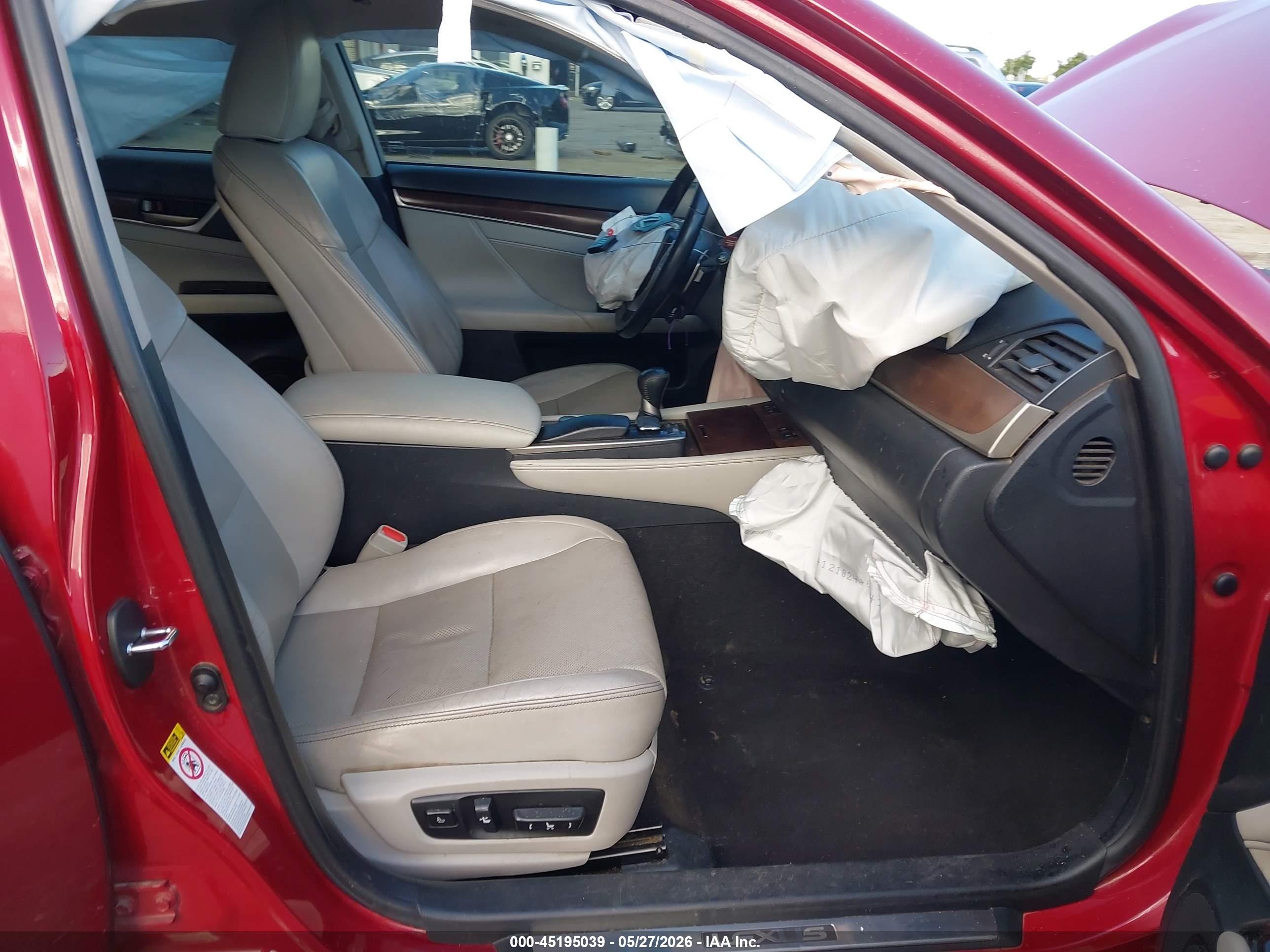 2014 Lexus Gs 350   Burgundy vin: JTHCE1BL9E5027573