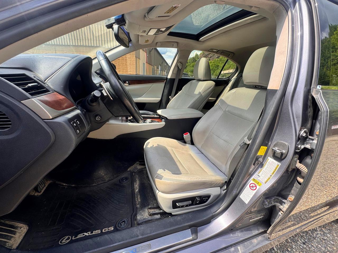 2015 Lexus Gs 350 Charcoal vin: JTHCE1BL9FA002780