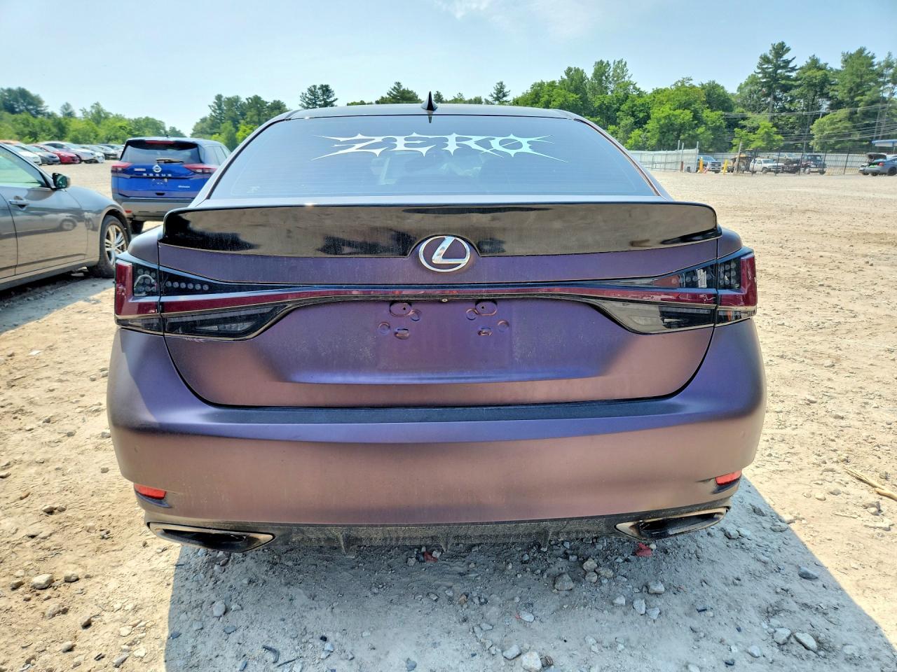2015 Lexus Gs 350 Purple vin: JTHCE1BL9FA004514