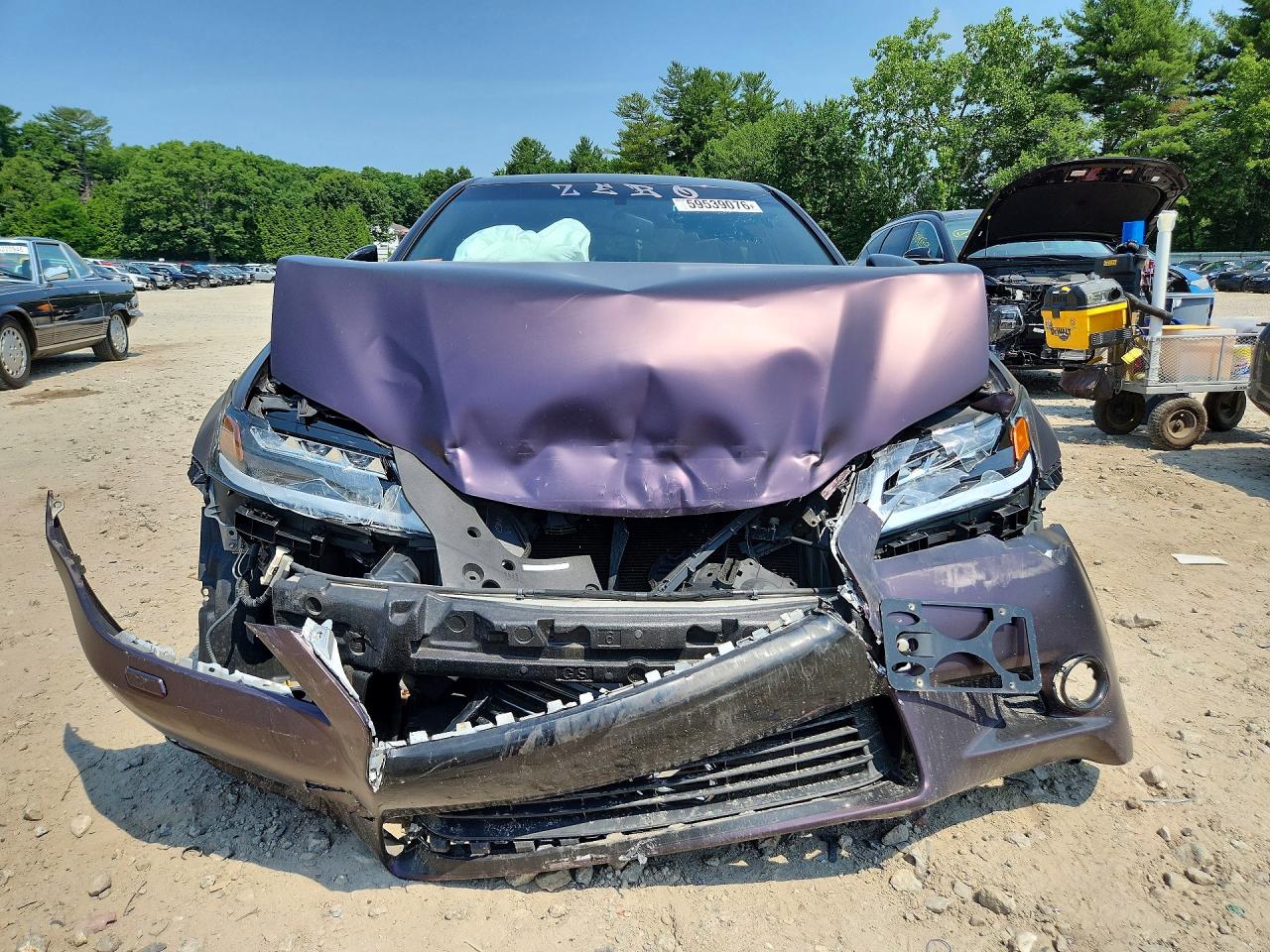 2015 Lexus Gs 350 Purple vin: JTHCE1BL9FA004514