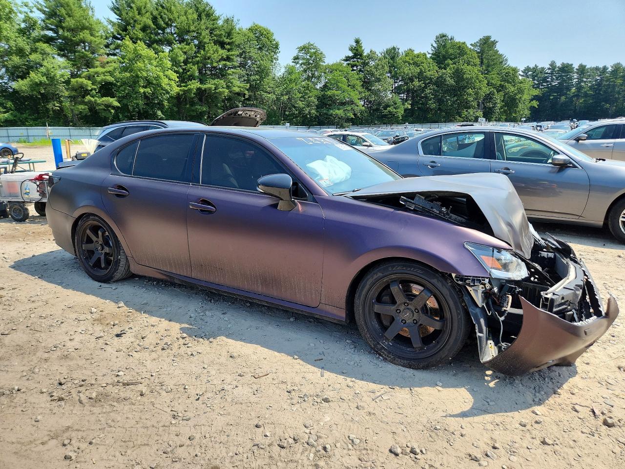 2015 Lexus Gs 350 Purple vin: JTHCE1BL9FA004514