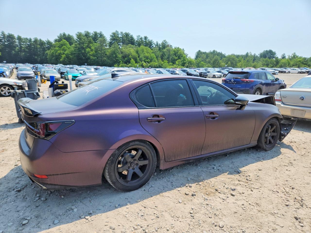 2015 Lexus Gs 350 Purple vin: JTHCE1BL9FA004514