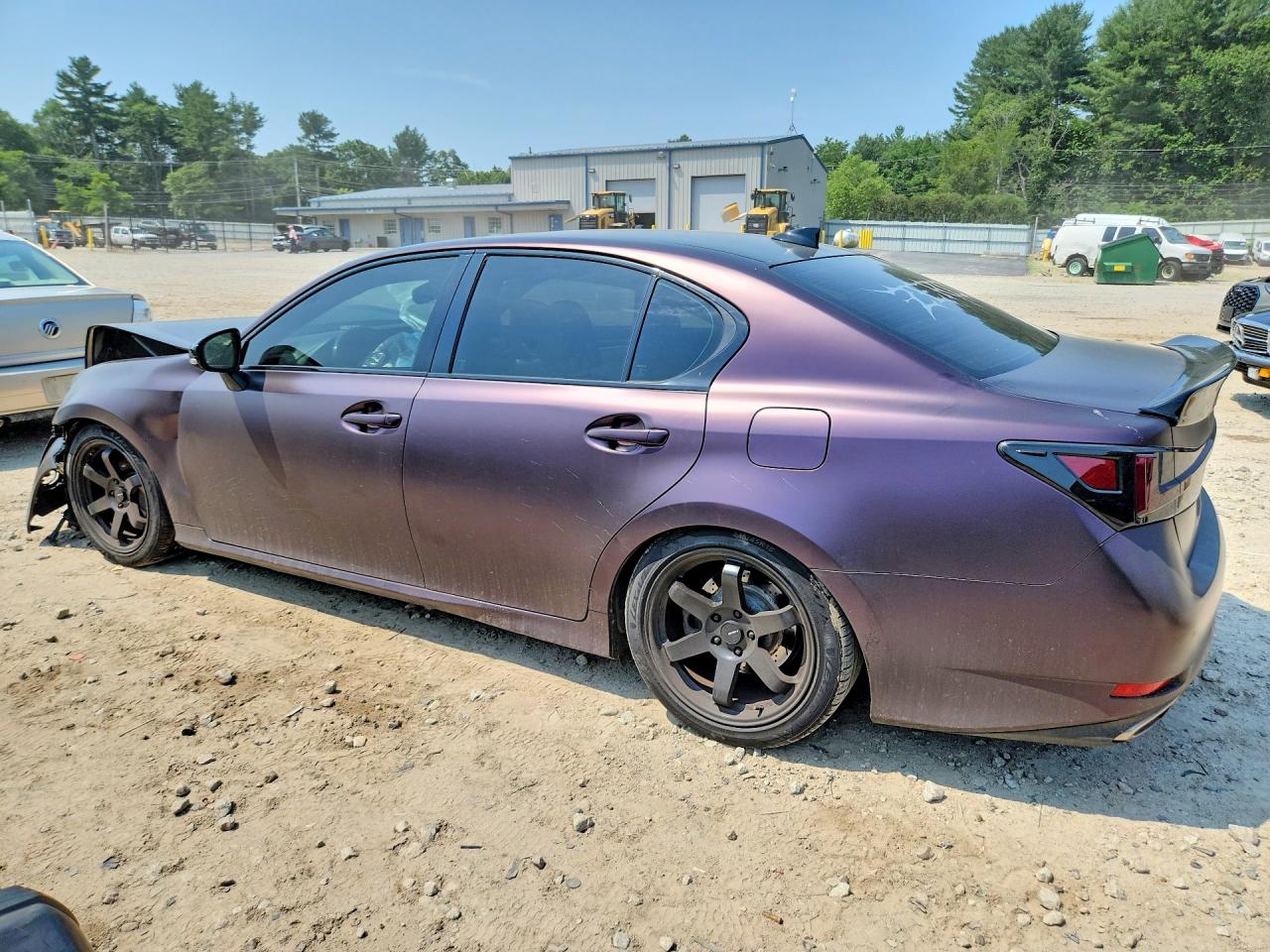2015 Lexus Gs 350 Фиолетовый vin: JTHCE1BL9FA004514