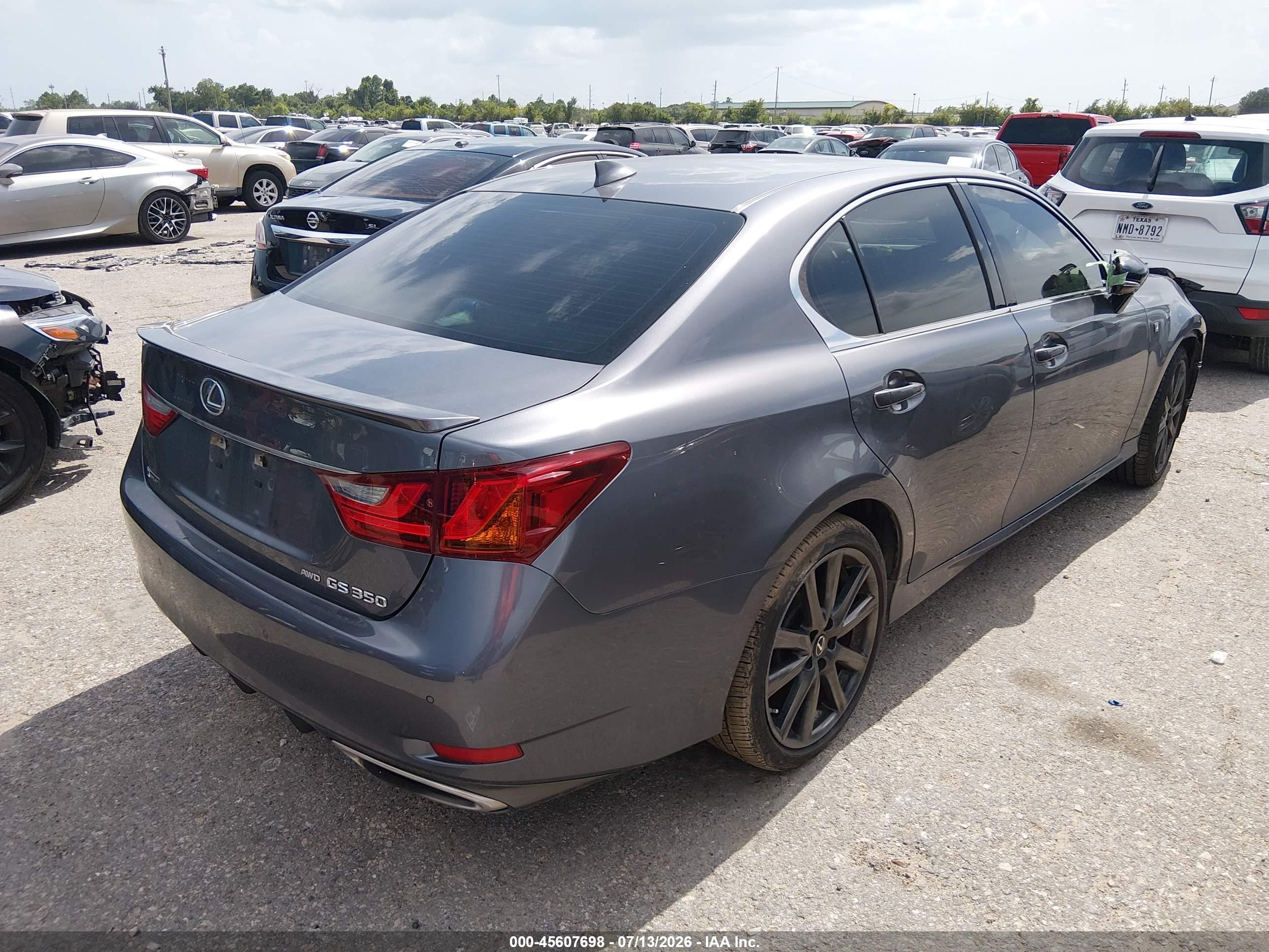 2015 Lexus Gs 350   Gray vin: JTHCE1BL9FA004920