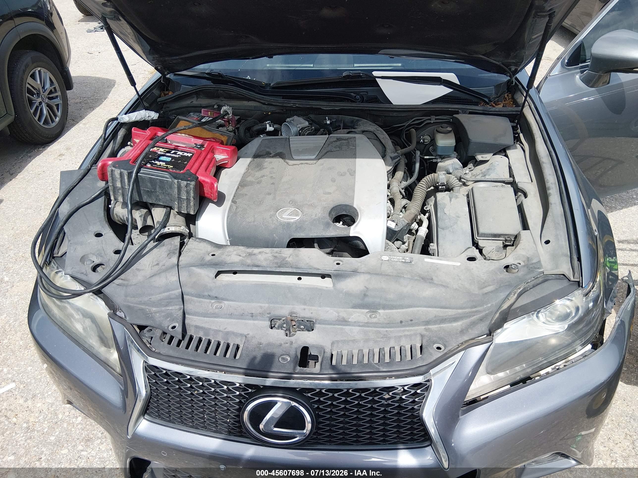 2015 Lexus Gs 350   Gray vin: JTHCE1BL9FA004920