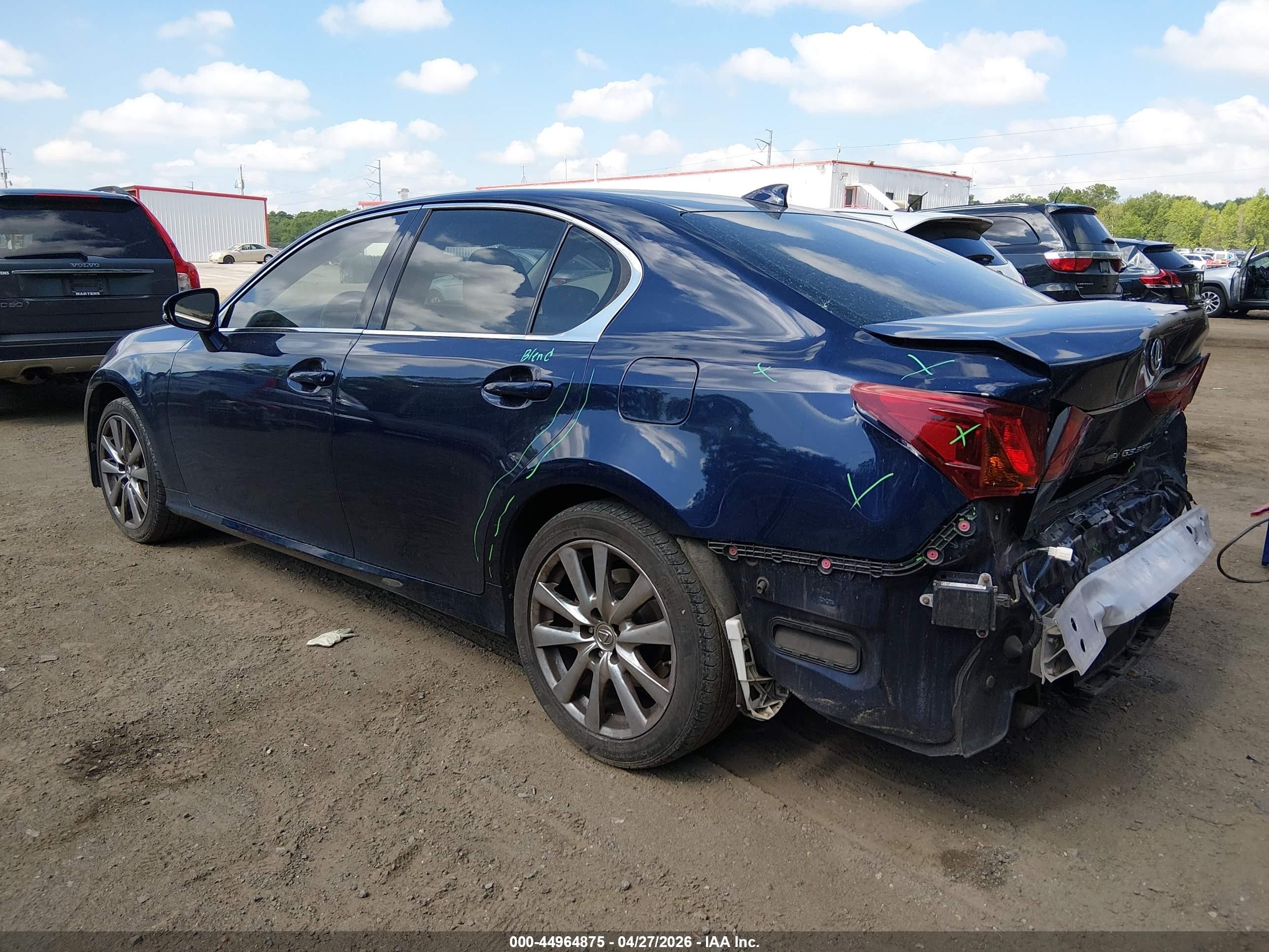 2015 Lexus Gs 350   Blue vin: JTHCE1BL9FA006232