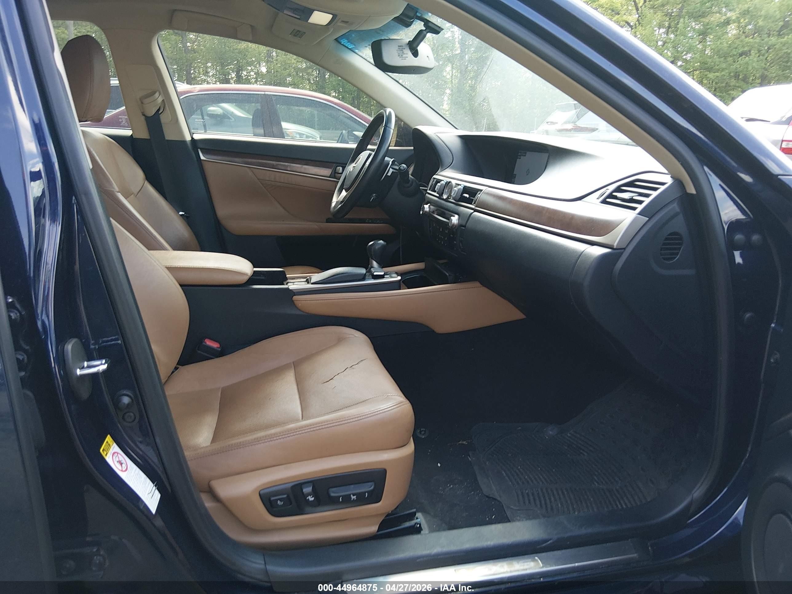 2015 Lexus Gs 350   Blue vin: JTHCE1BL9FA006232