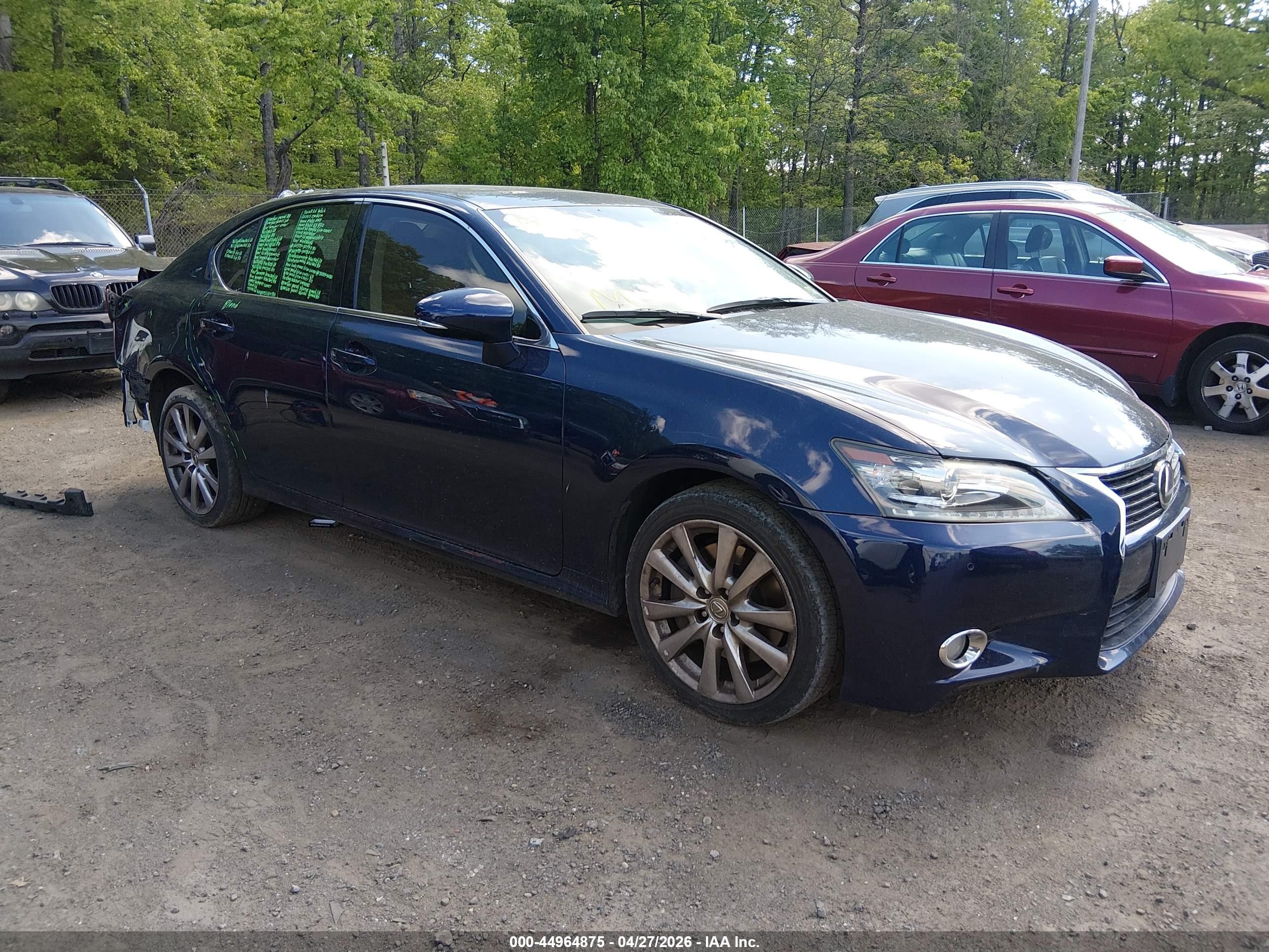2015 Lexus Gs 350   Blue vin: JTHCE1BL9FA006232
