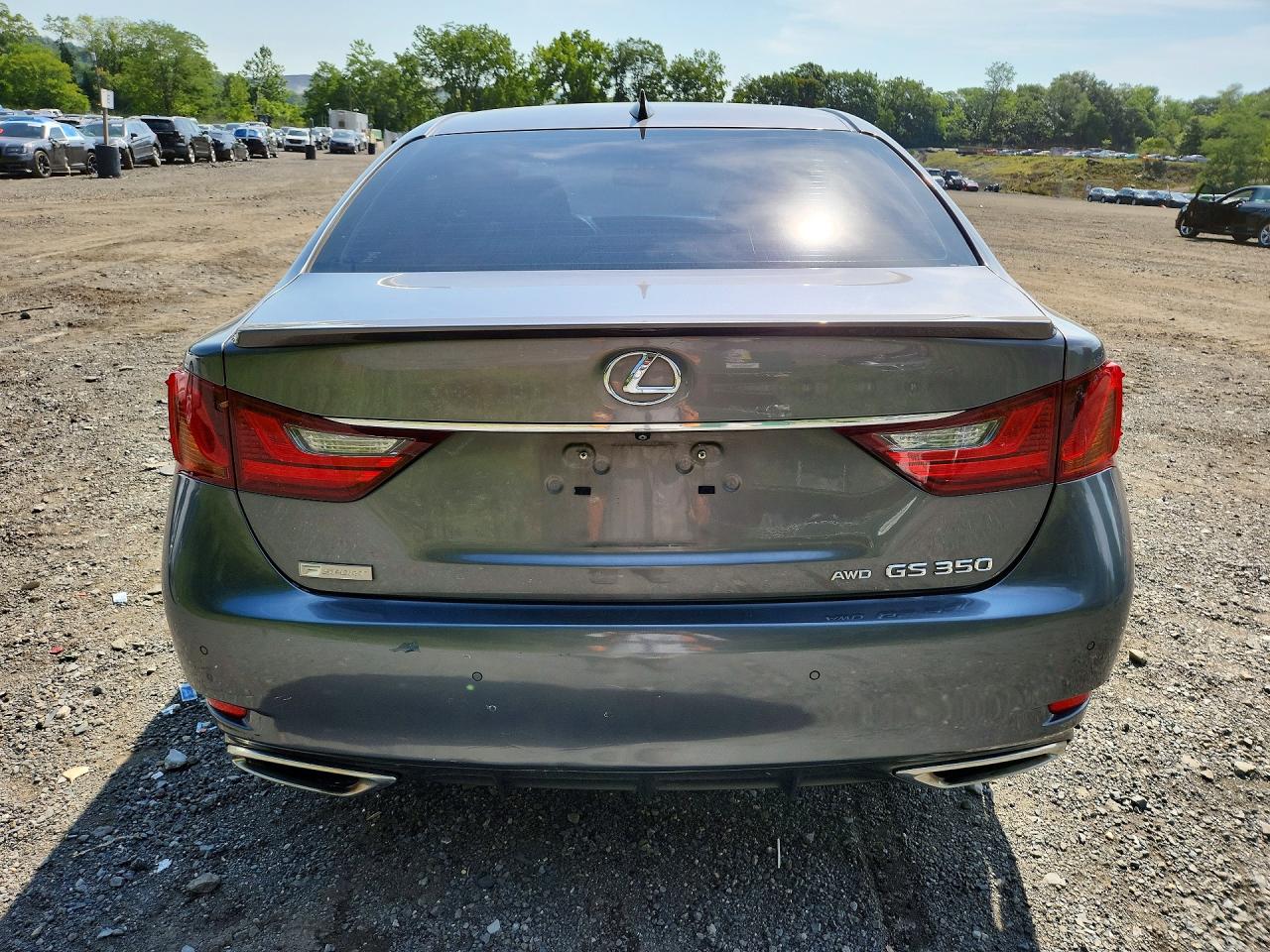 2015 Lexus Gs 350 Gray vin: JTHCE1BL9FA006974