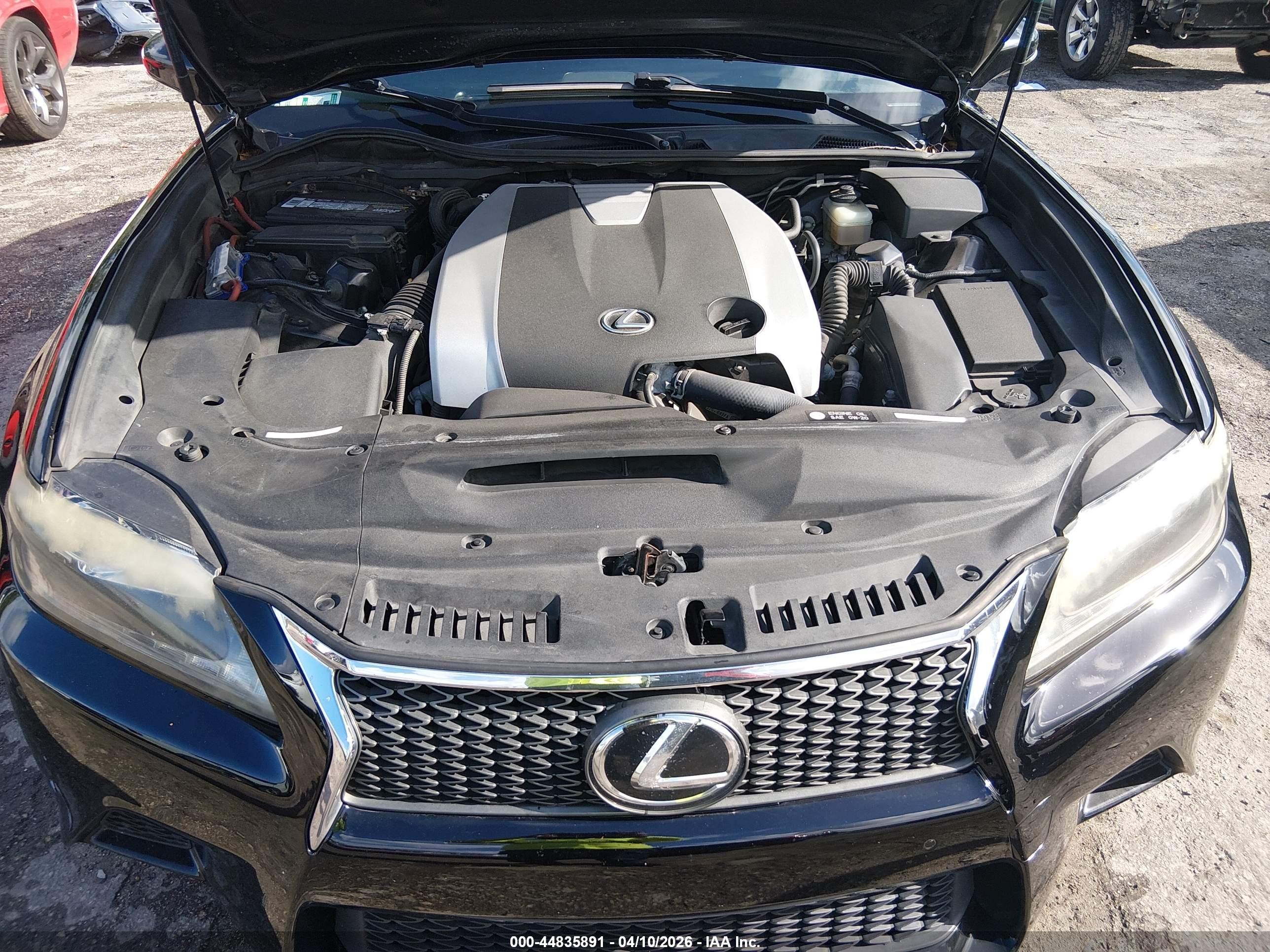 2015 Lexus Gs 350   Black vin: JTHCE1BL9FA008675