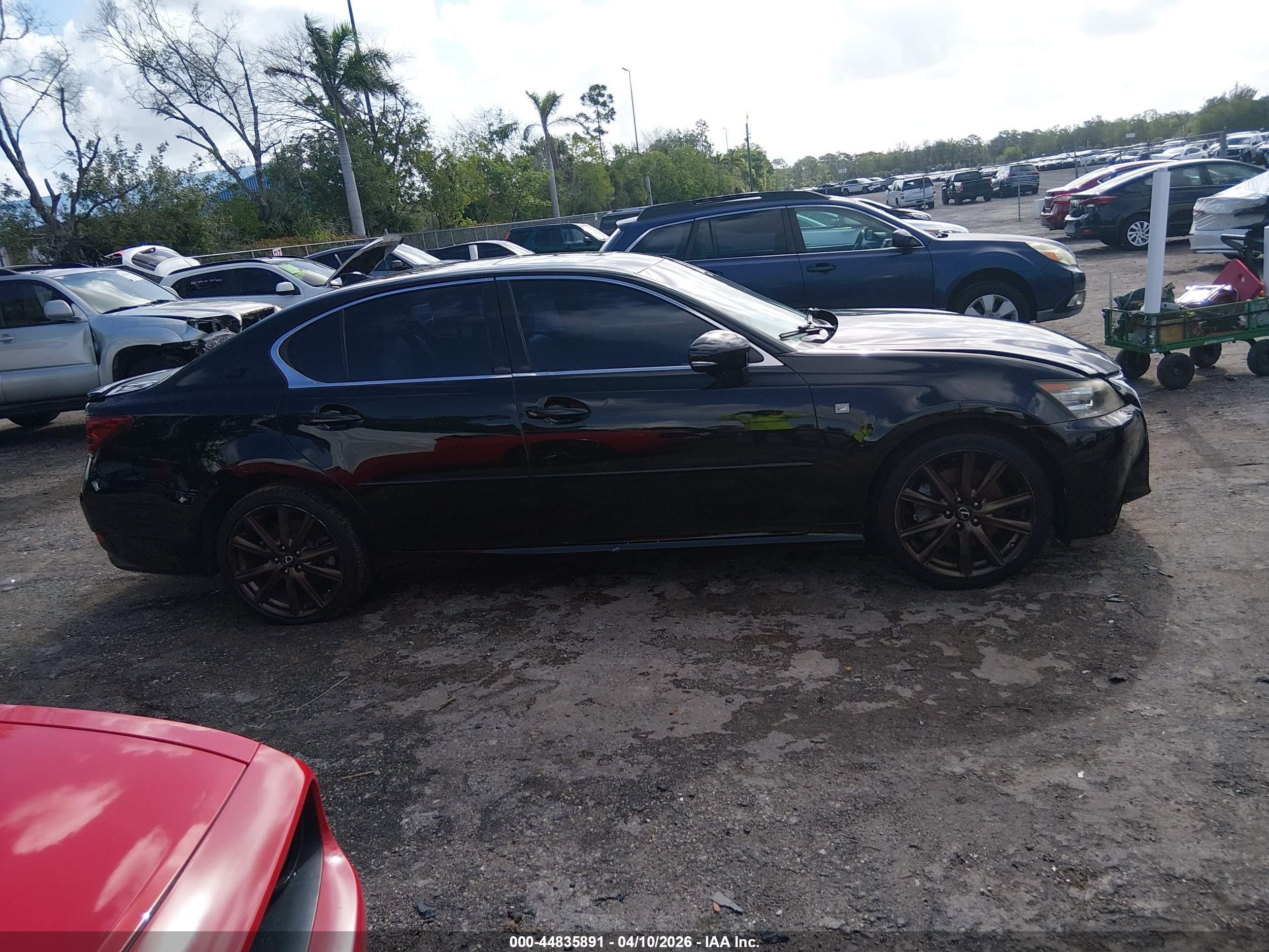 2015 Lexus Gs 350   Black vin: JTHCE1BL9FA008675