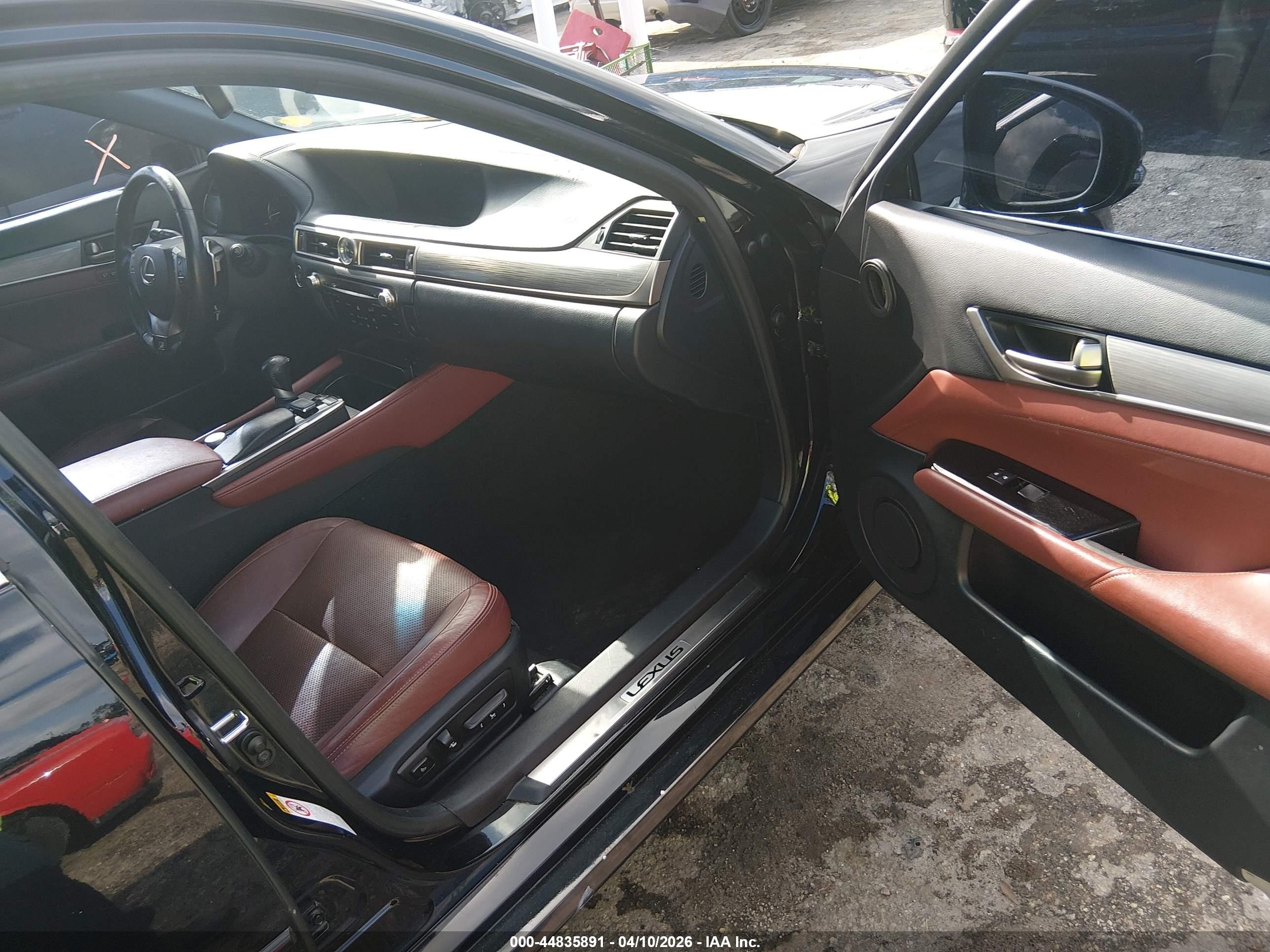 2015 Lexus Gs 350   Black vin: JTHCE1BL9FA008675