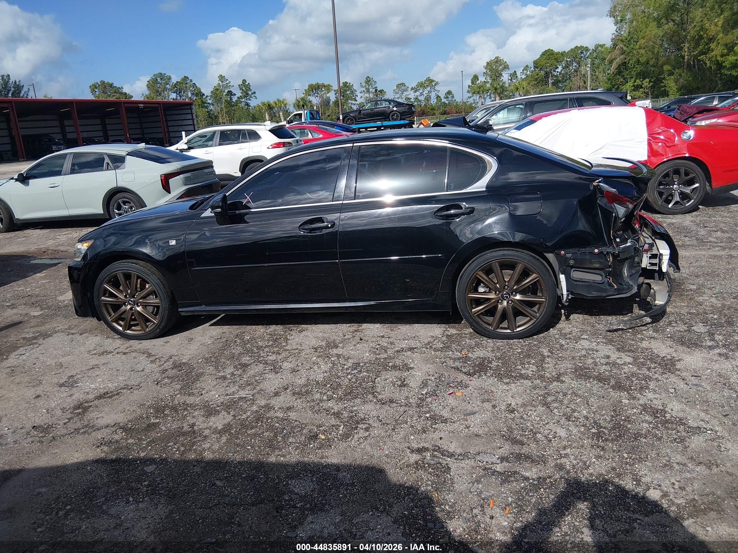 2015 Lexus Gs 350   Black vin: JTHCE1BL9FA008675