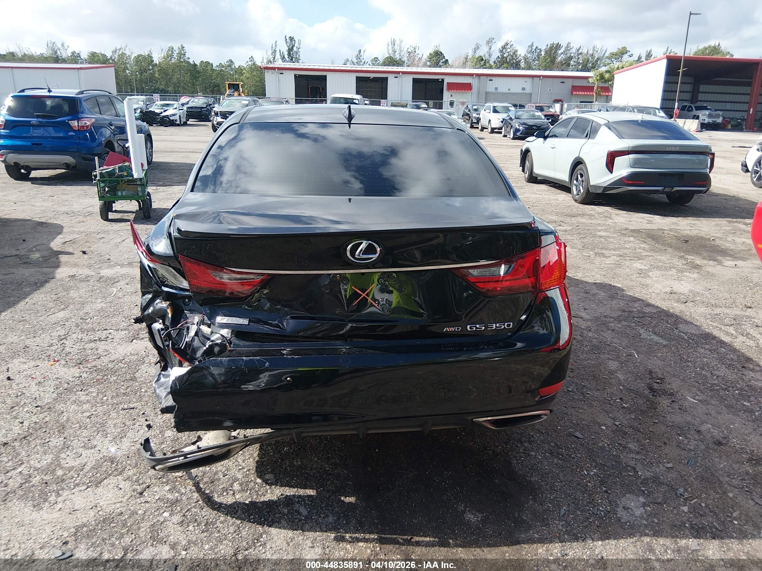 2015 Lexus Gs 350   Black vin: JTHCE1BL9FA008675