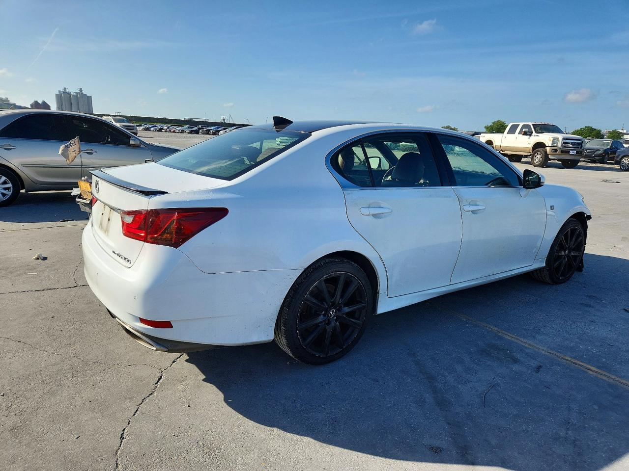 2015 Lexus Gs 350 White vin: JTHCE1BL9FA009504