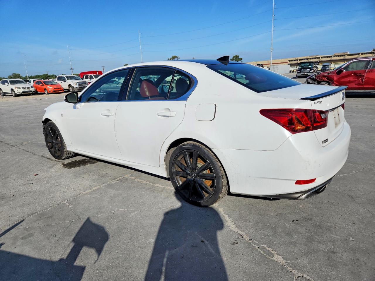 2015 Lexus Gs 350 White vin: JTHCE1BL9FA009504