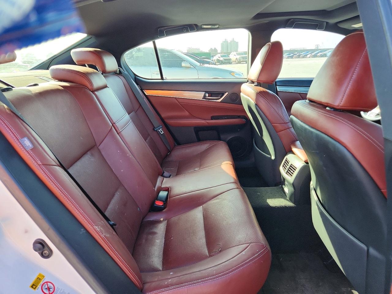 2015 Lexus Gs 350 White vin: JTHCE1BL9FA009504