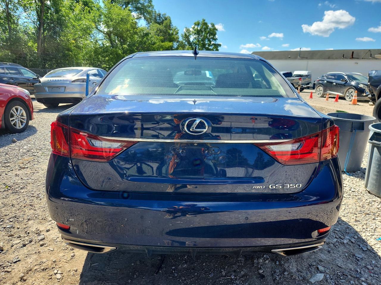 2015 Lexus Gs 350 Синий vin: JTHCE1BL9FA009695