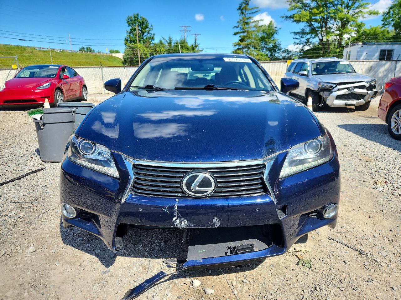 2015 Lexus Gs 350 Синий vin: JTHCE1BL9FA009695