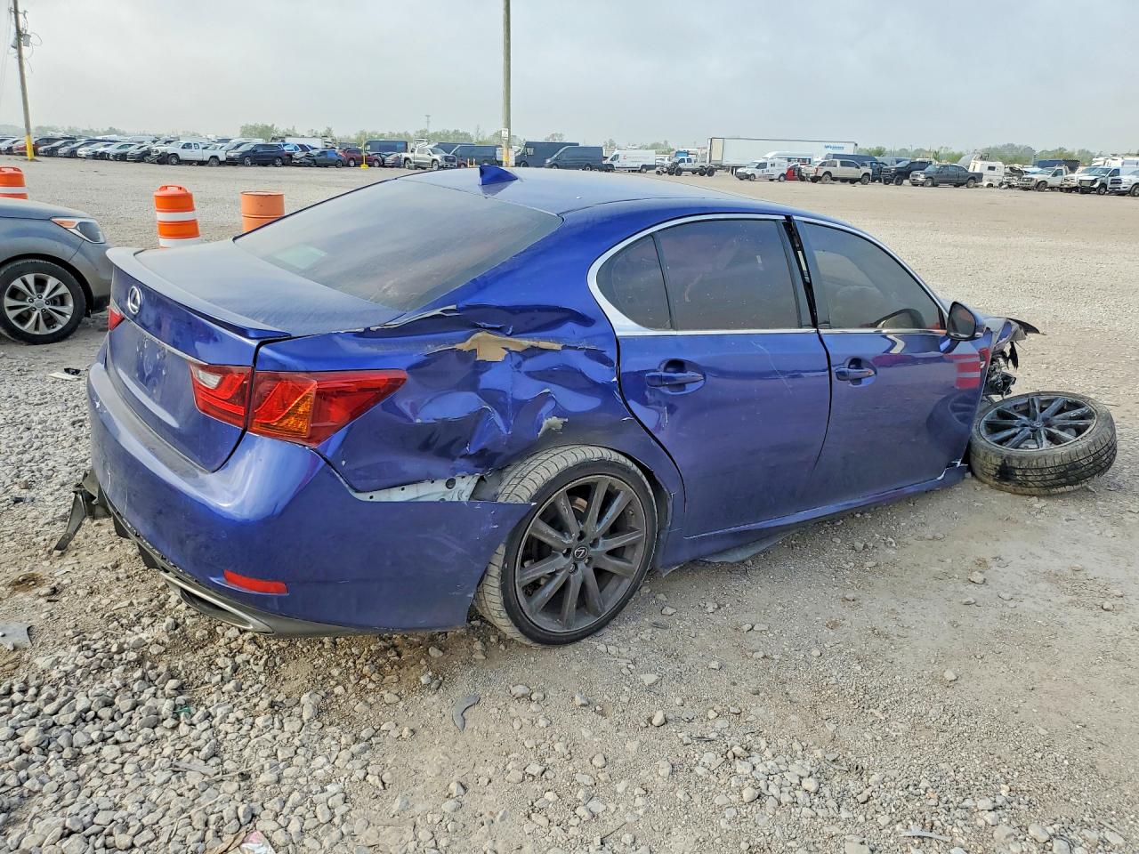2015 Lexus Gs 350 Base Blue vin: JTHCE1BL9FA010068