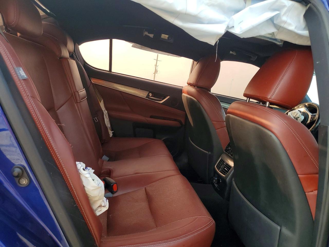 2015 Lexus Gs 350 Base Blue vin: JTHCE1BL9FA010068