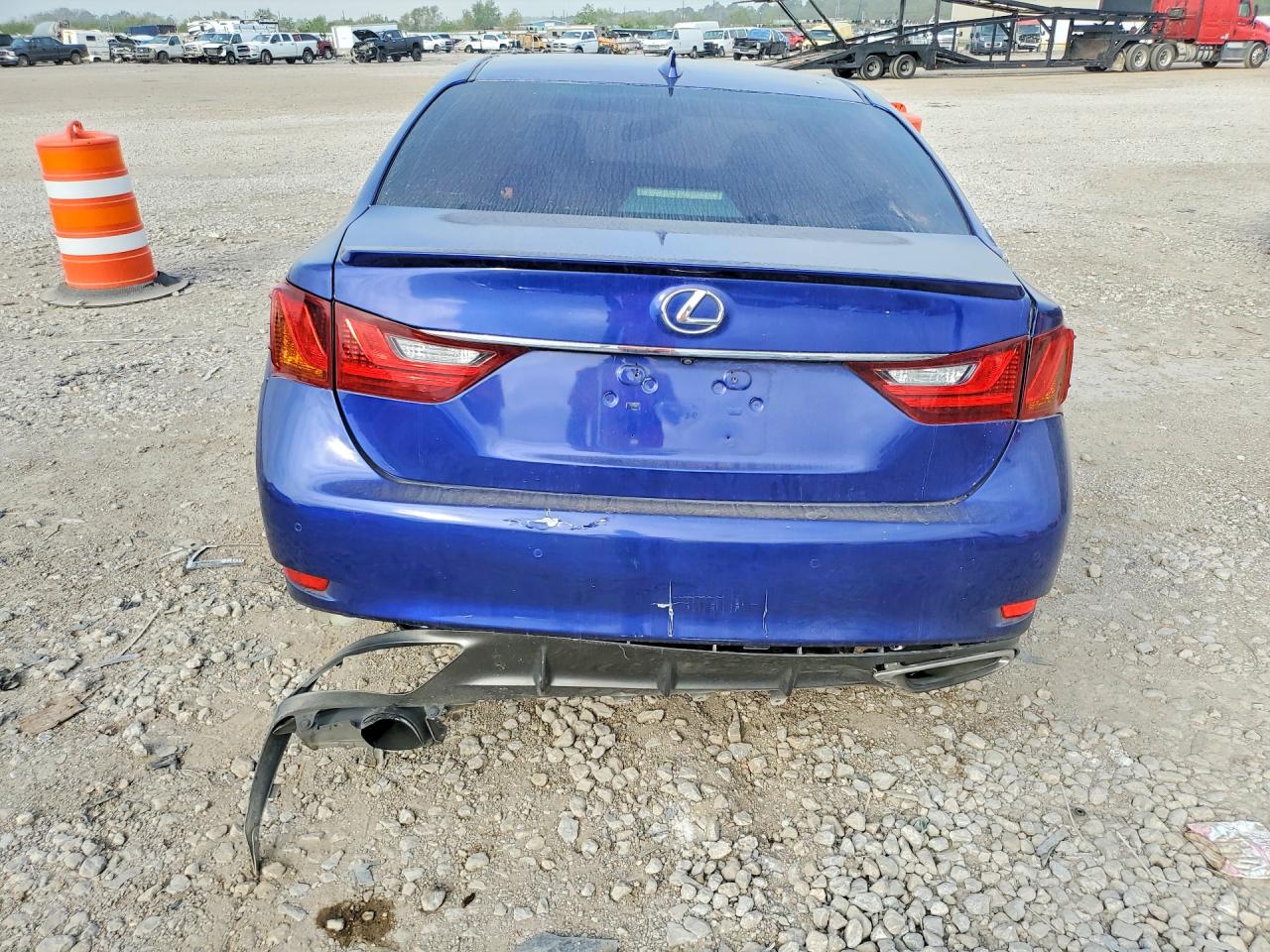 2015 Lexus Gs 350 Base Blue vin: JTHCE1BL9FA010068