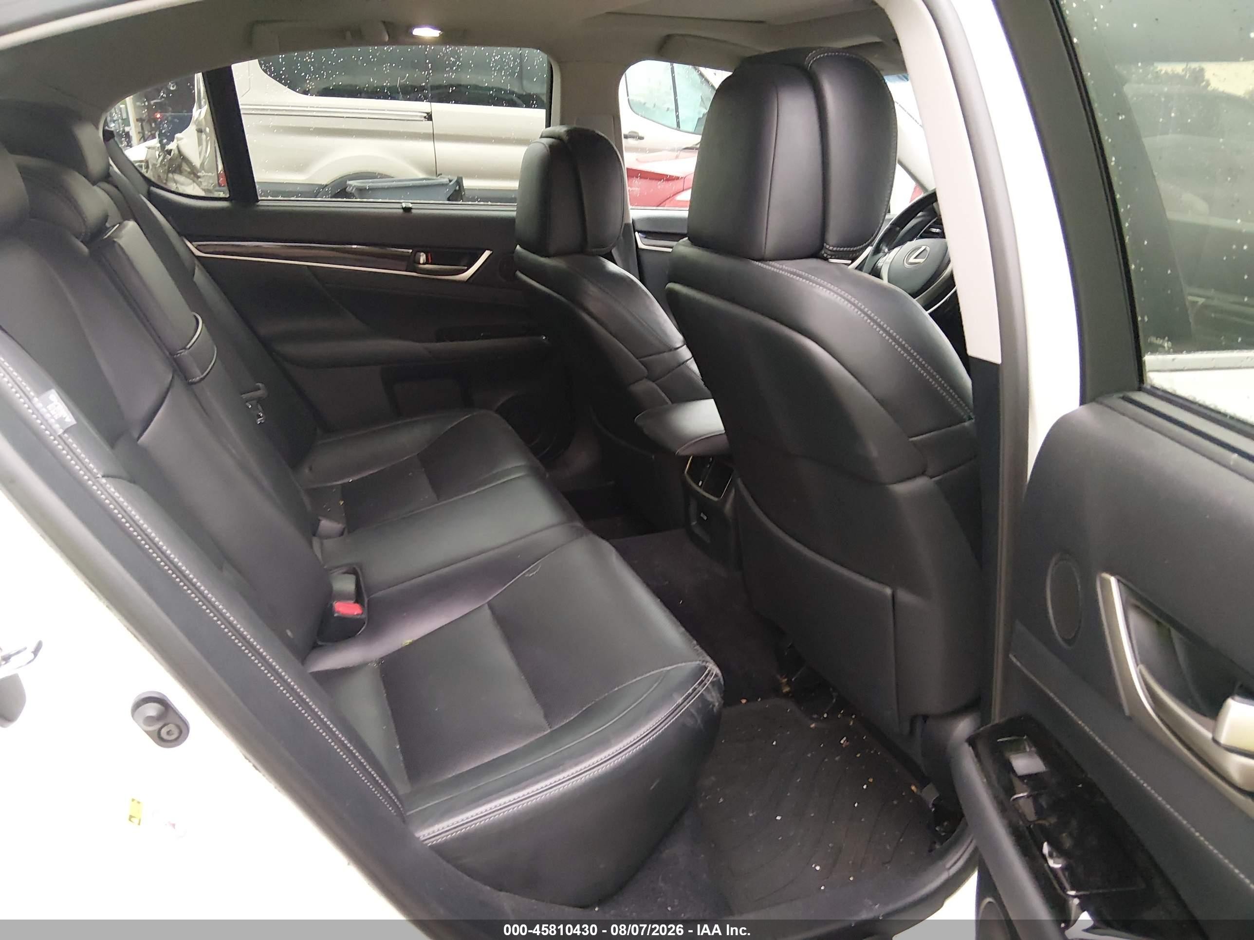 2013 Lexus Gs 350   White vin: JTHCE1BLXD5000221