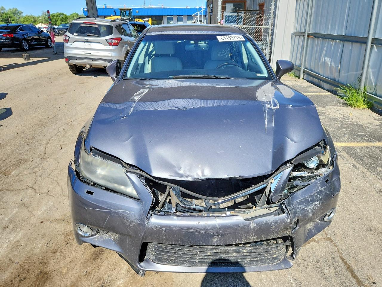 2013 Lexus Gs 350 Gray vin: JTHCE1BLXD5002602