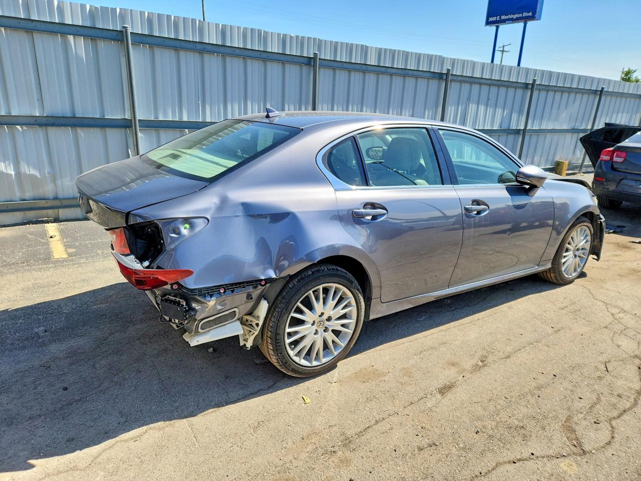 2013 Lexus Gs 350 Gray vin: JTHCE1BLXD5002602