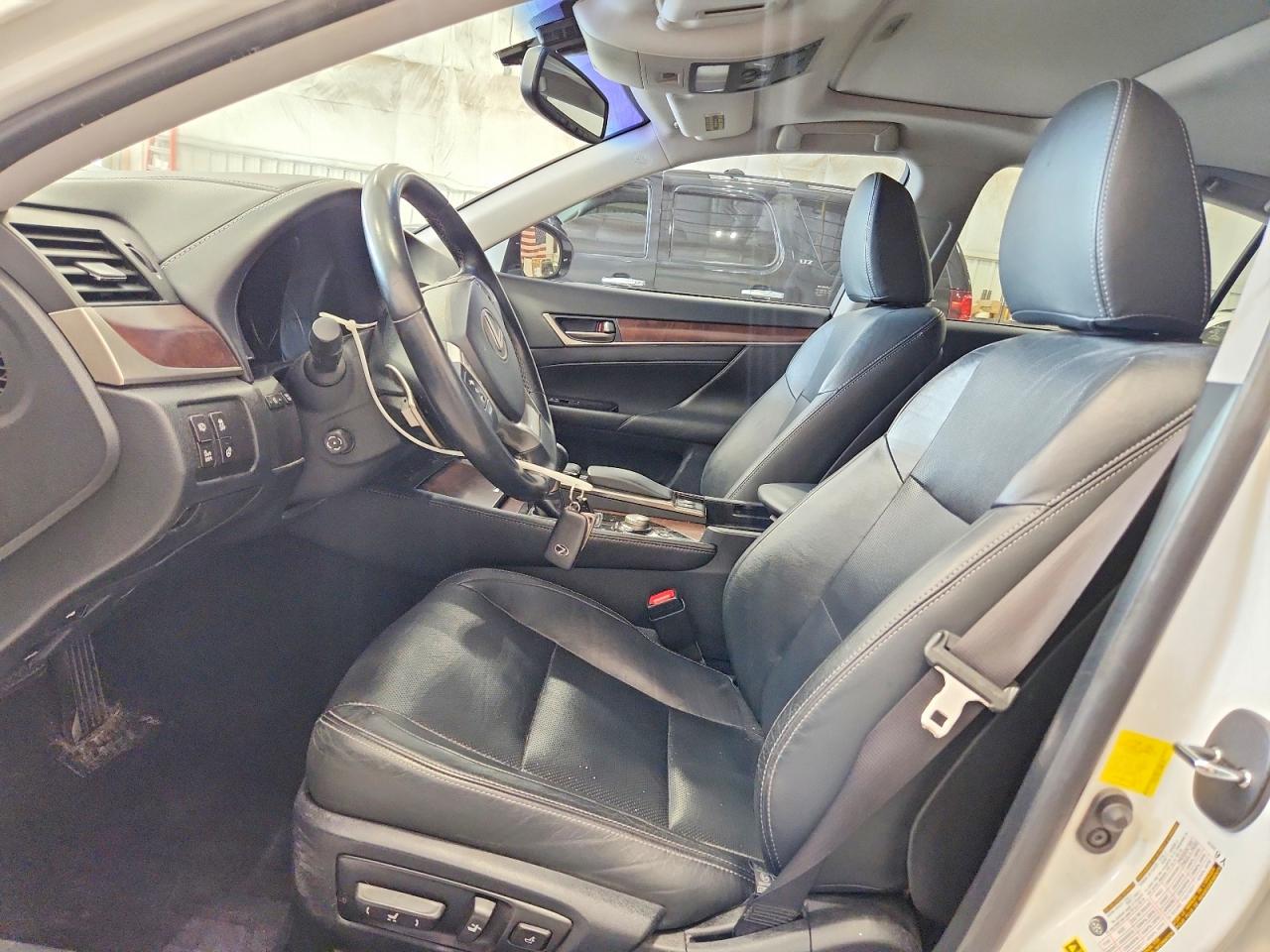 2013 Lexus Gs 350 White vin: JTHCE1BLXD5005192