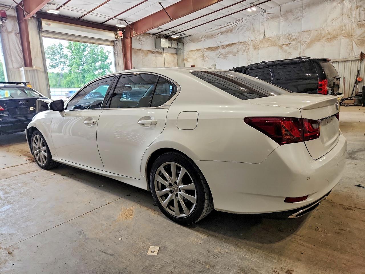 2013 Lexus Gs 350 White vin: JTHCE1BLXD5005192