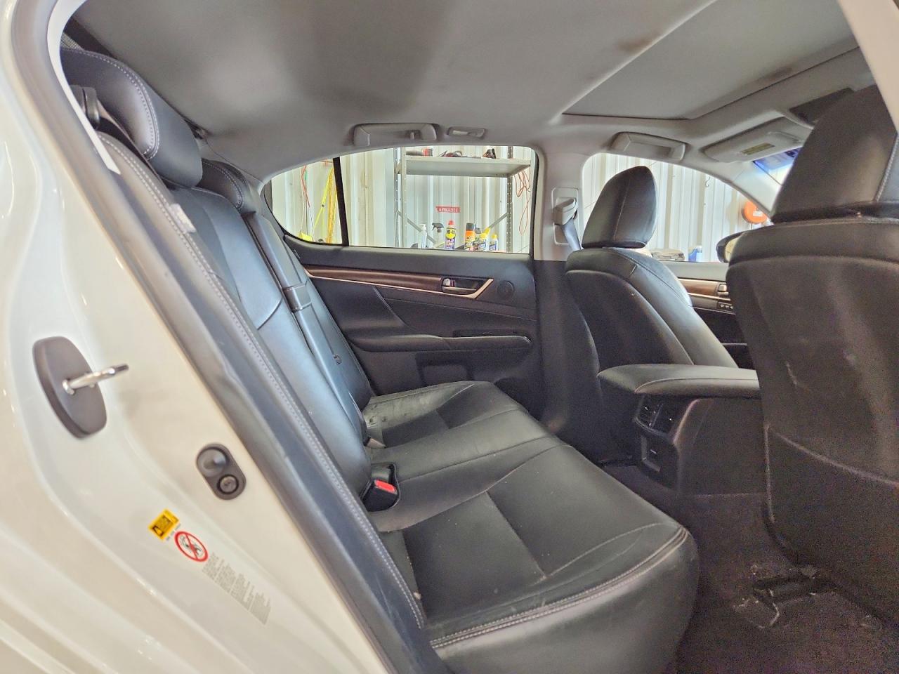 2013 Lexus Gs 350 White vin: JTHCE1BLXD5005192