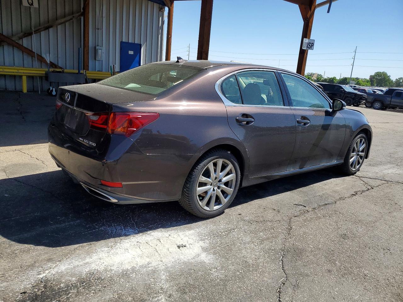 2013 Lexus Gs 350 Brown vin: JTHCE1BLXD5012465