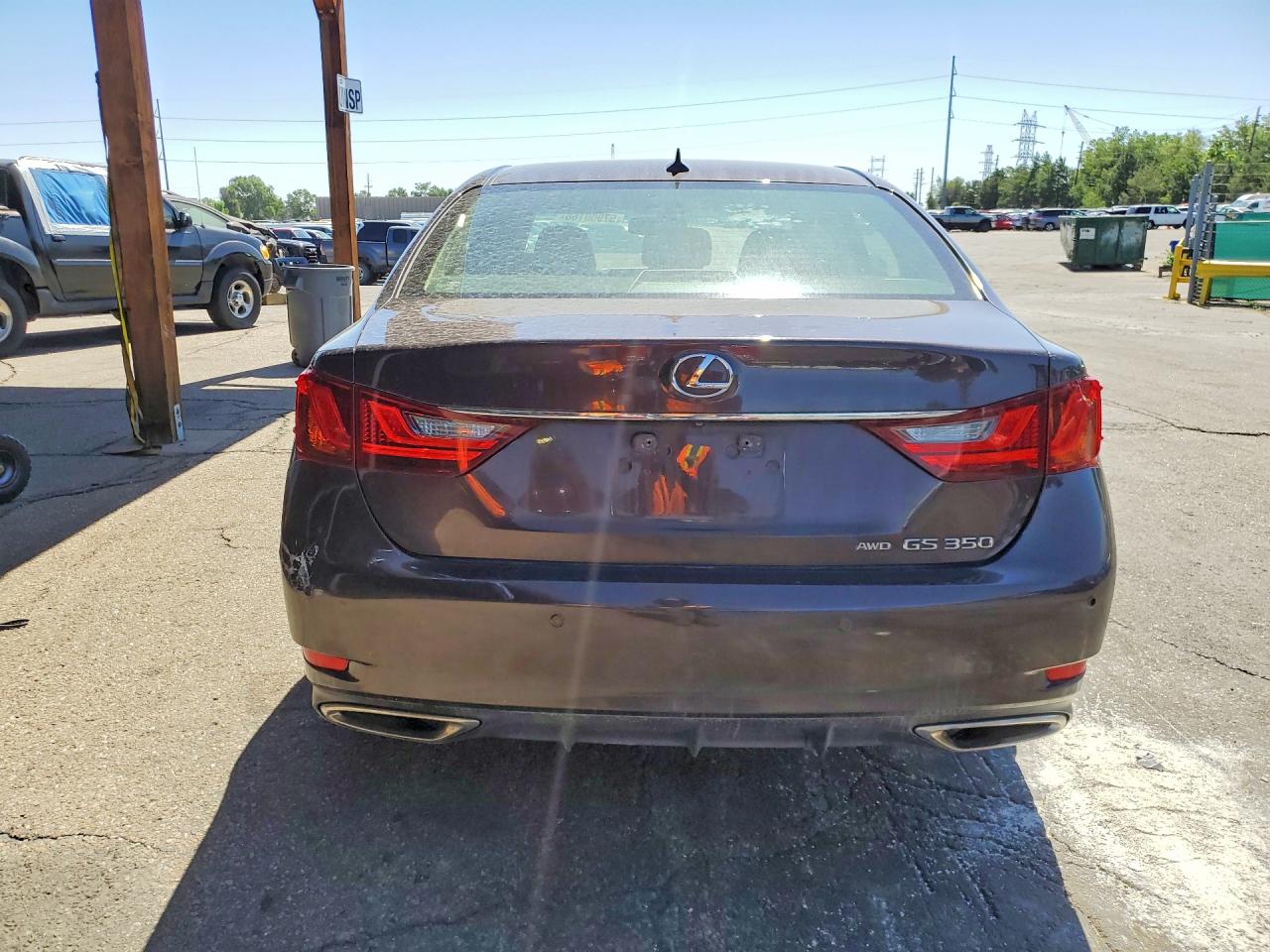 2013 Lexus Gs 350 Brown vin: JTHCE1BLXD5012465