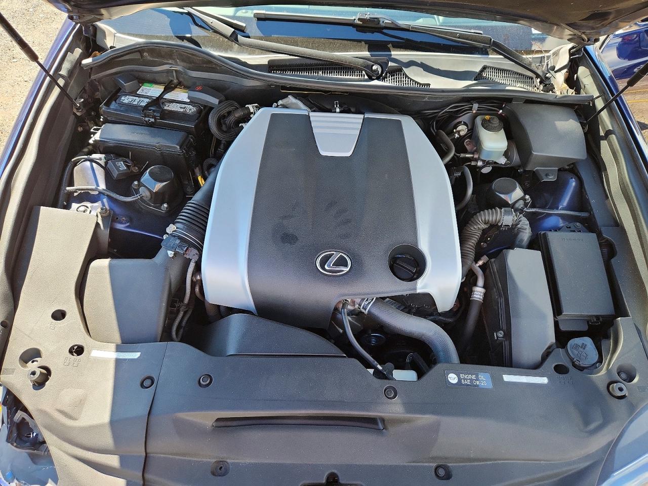 2013 Lexus 4d Gs 350 Awd Blue vin: JTHCE1BLXD5012725