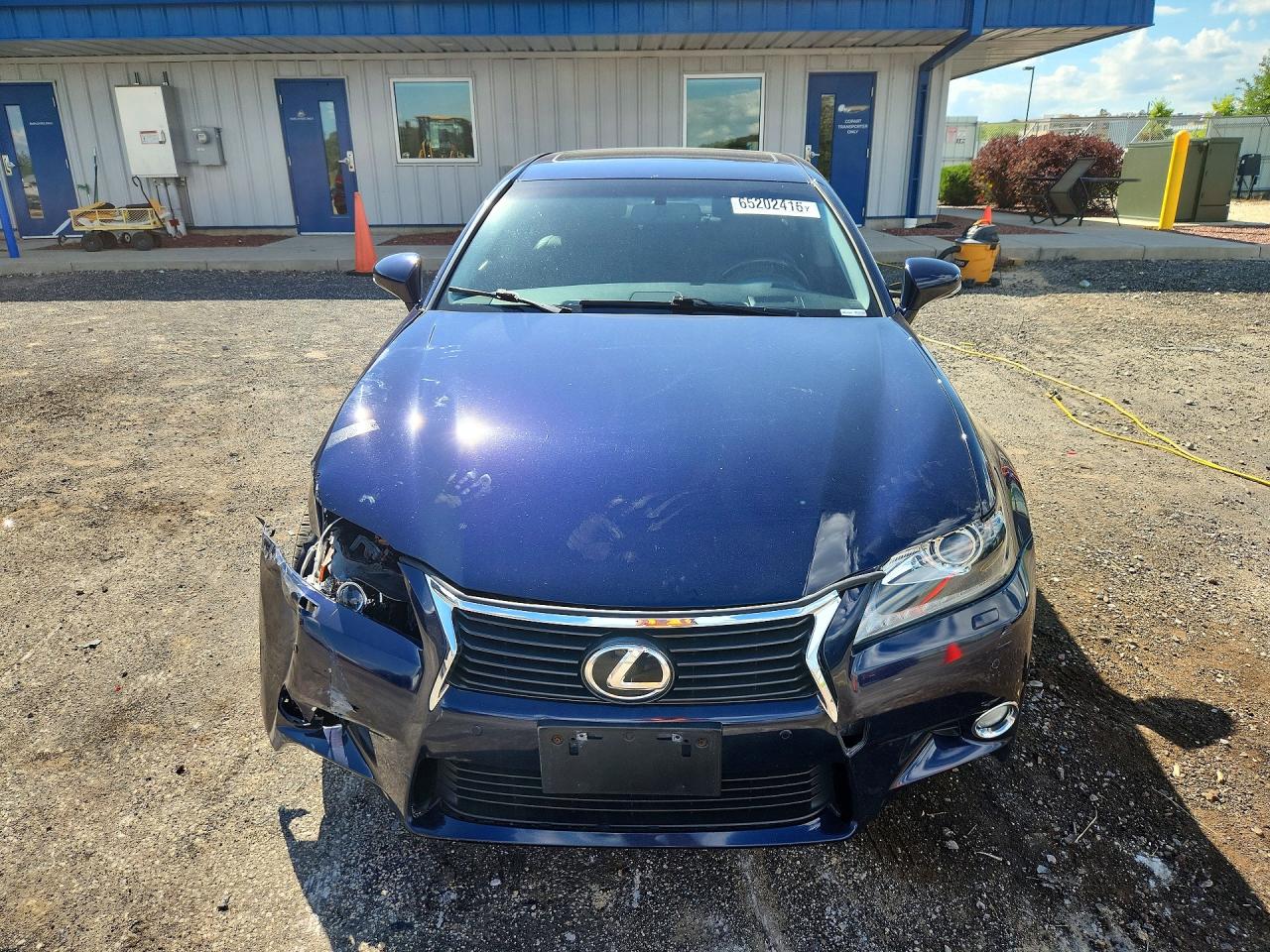 2013 Lexus 4d Gs 350 Awd Blue vin: JTHCE1BLXD5012725