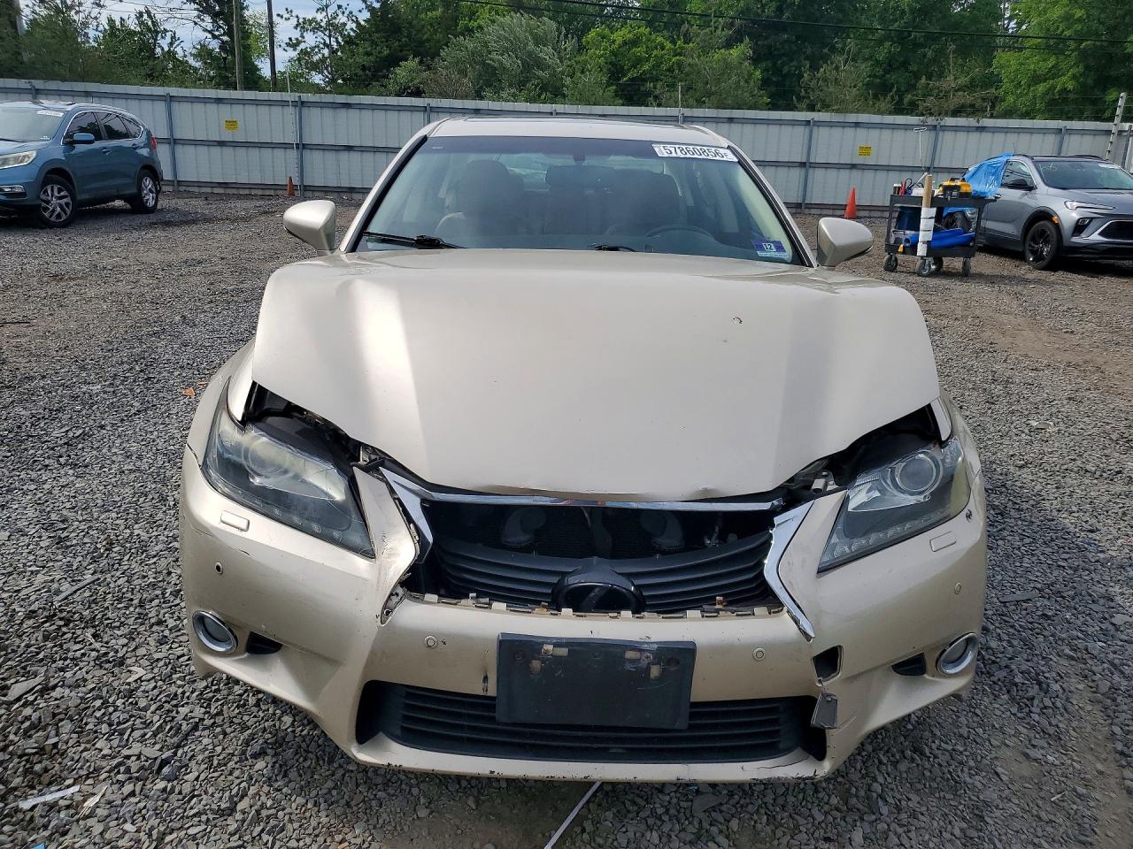 2013 Lexus Gs 350 Beige vin: JTHCE1BLXD5019805