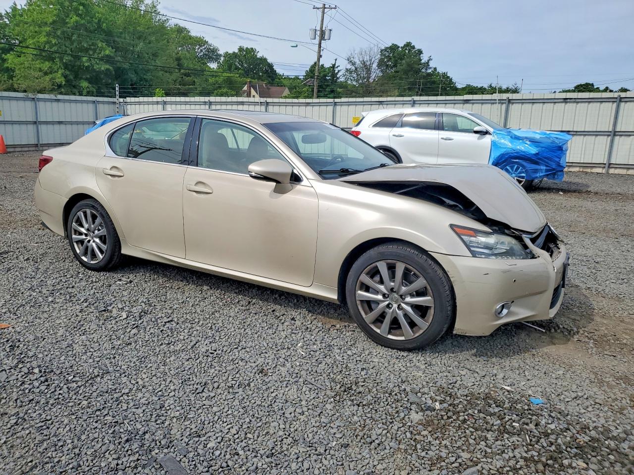 2013 Lexus Gs 350 Beige vin: JTHCE1BLXD5019805