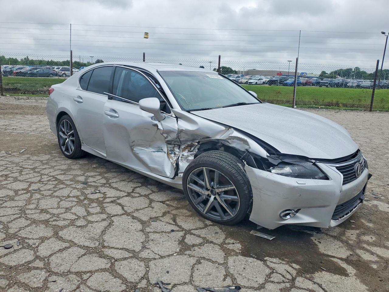 2014 Lexus Gs 350 Silver vin: JTHCE1BLXE5025847