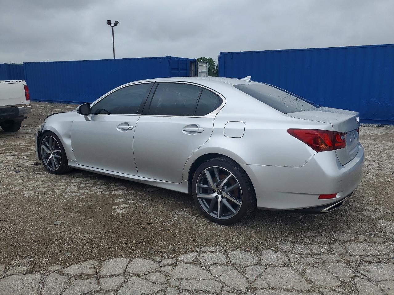 2014 Lexus Gs 350 Silver vin: JTHCE1BLXE5025847
