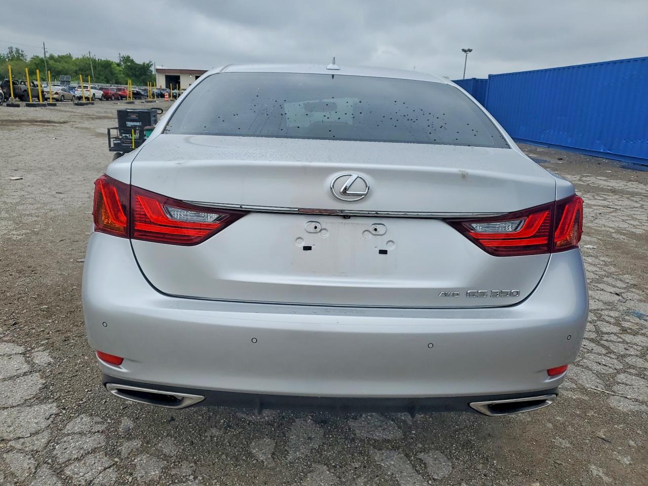 2014 Lexus Gs 350 Silver vin: JTHCE1BLXE5025847