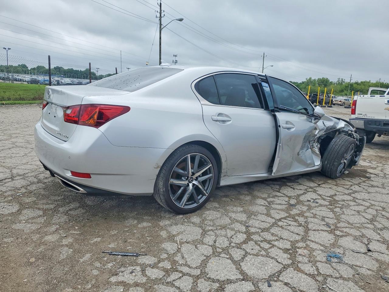 2014 Lexus Gs 350 Silver vin: JTHCE1BLXE5025847