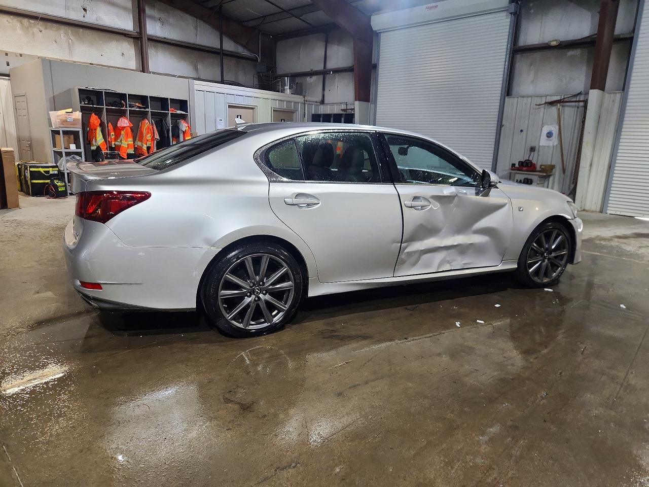 2014 Lexus Gs 350 Silver vin: JTHCE1BLXE5026948