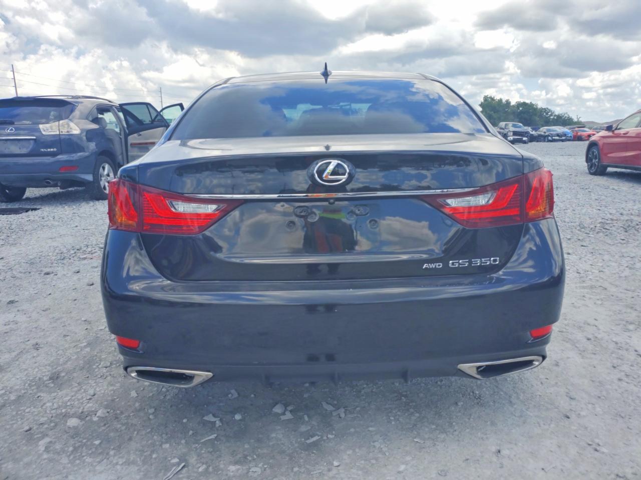 2015 Lexus Gs 350 Black vin: JTHCE1BLXFA002433