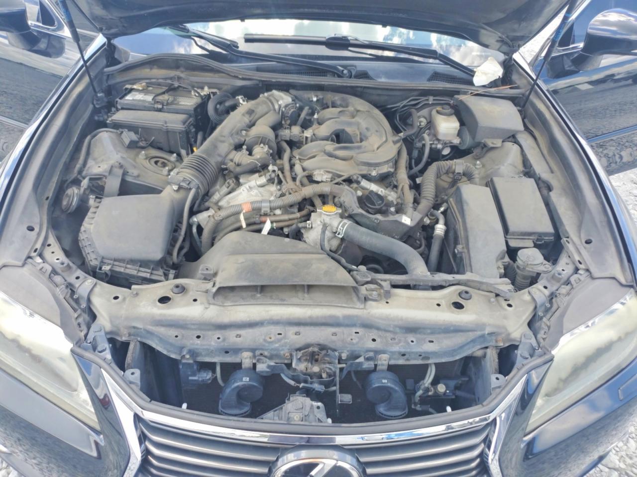 2015 Lexus Gs 350 Black vin: JTHCE1BLXFA002433