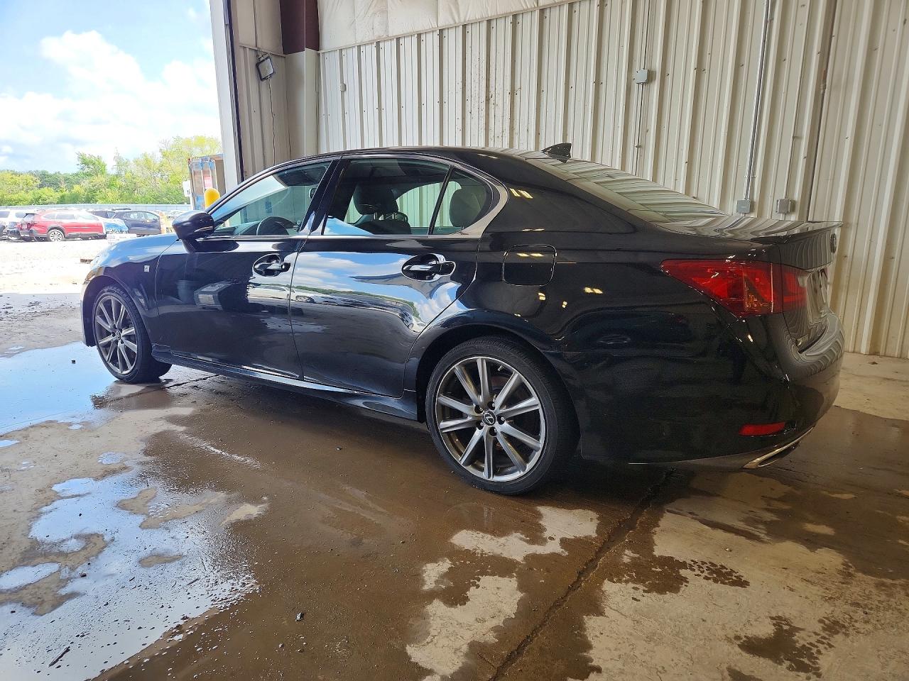 2015 Lexus Gs 350 Черный vin: JTHCE1BLXFA005428