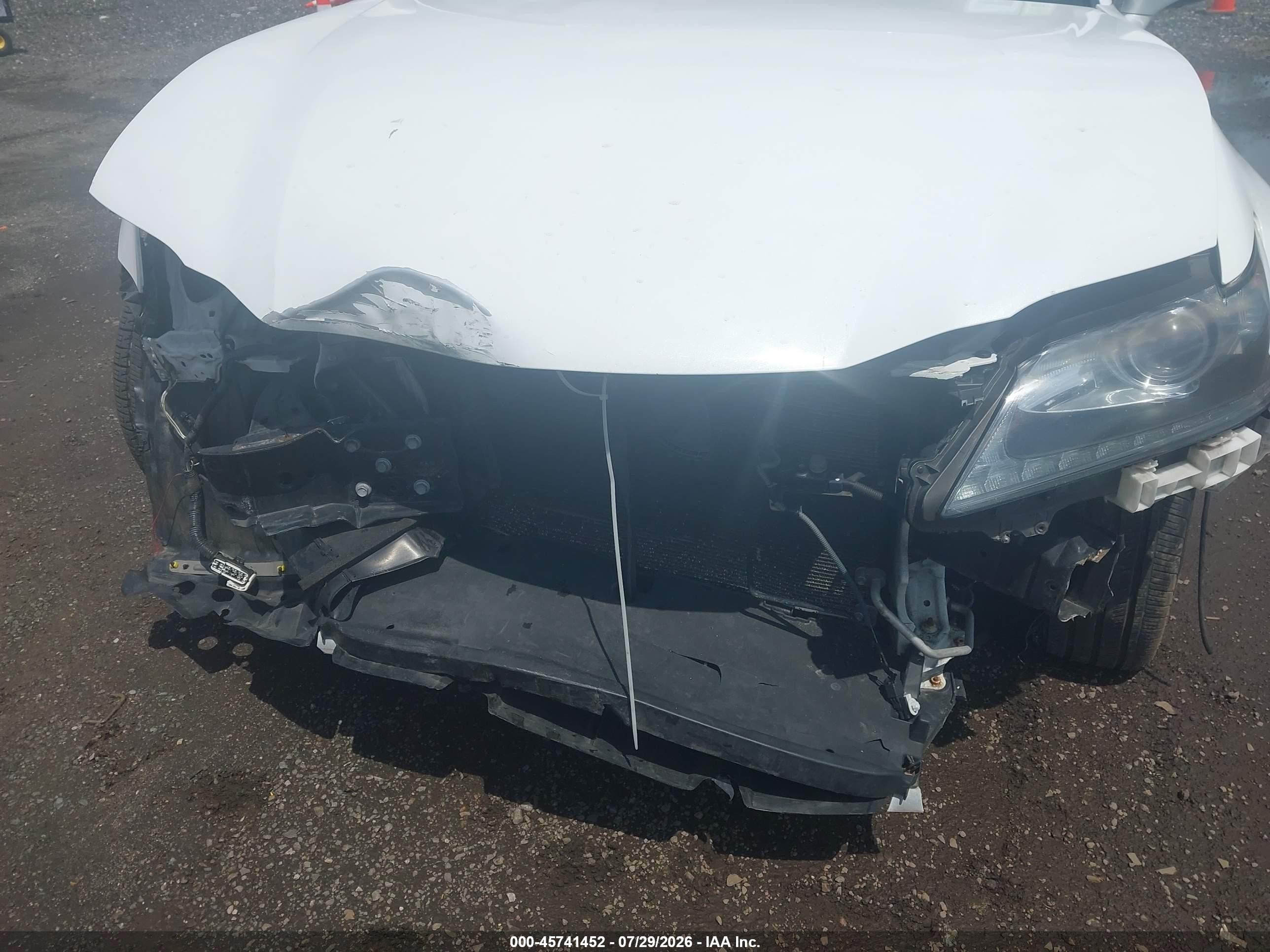 2015 Lexus Gs 350   White vin: JTHCE1BLXFA007910
