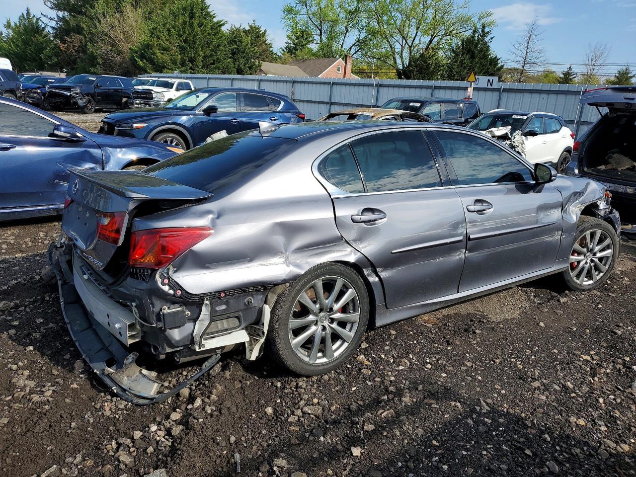 2015 Lexus Gs 350 Gray vin: JTHCE1BLXFA008457
